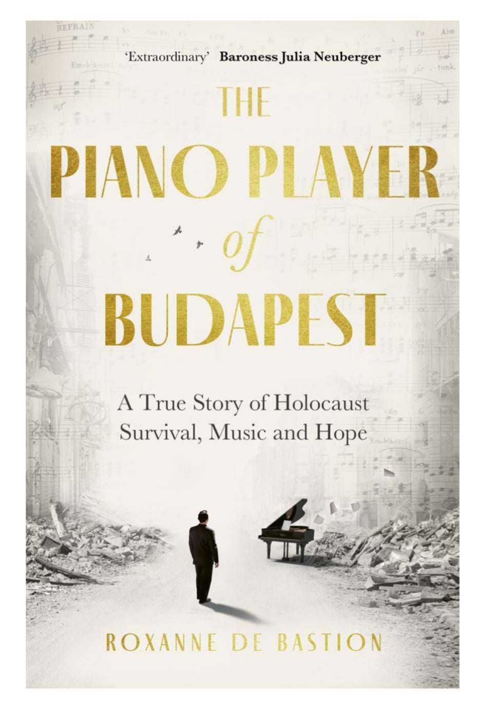 The Piano Player of Budapest by Roxanne de Bastion