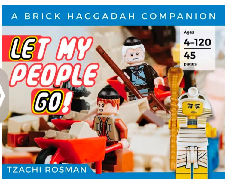 Let My People Go Haggadah A Brick Haggadah Companion Tzachi Rosman